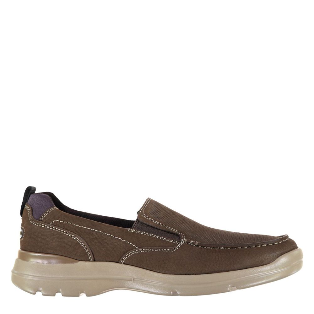 Rockport City Edge Slip-On - Mens Sneakers - Brown - NZ (TGM-130478)